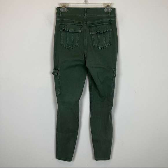 Spanx Stretch Twill Ankle Cargo Pant in Sage - Picture 5 of 8